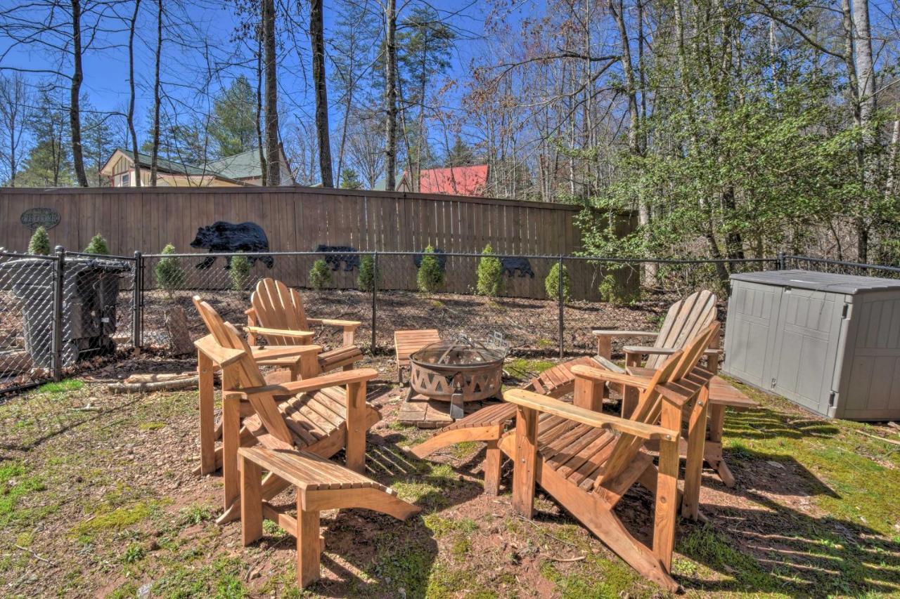 Helen Cabin With Deck And Hot Tub Less Than Half Mi To Main St Экстерьер фото