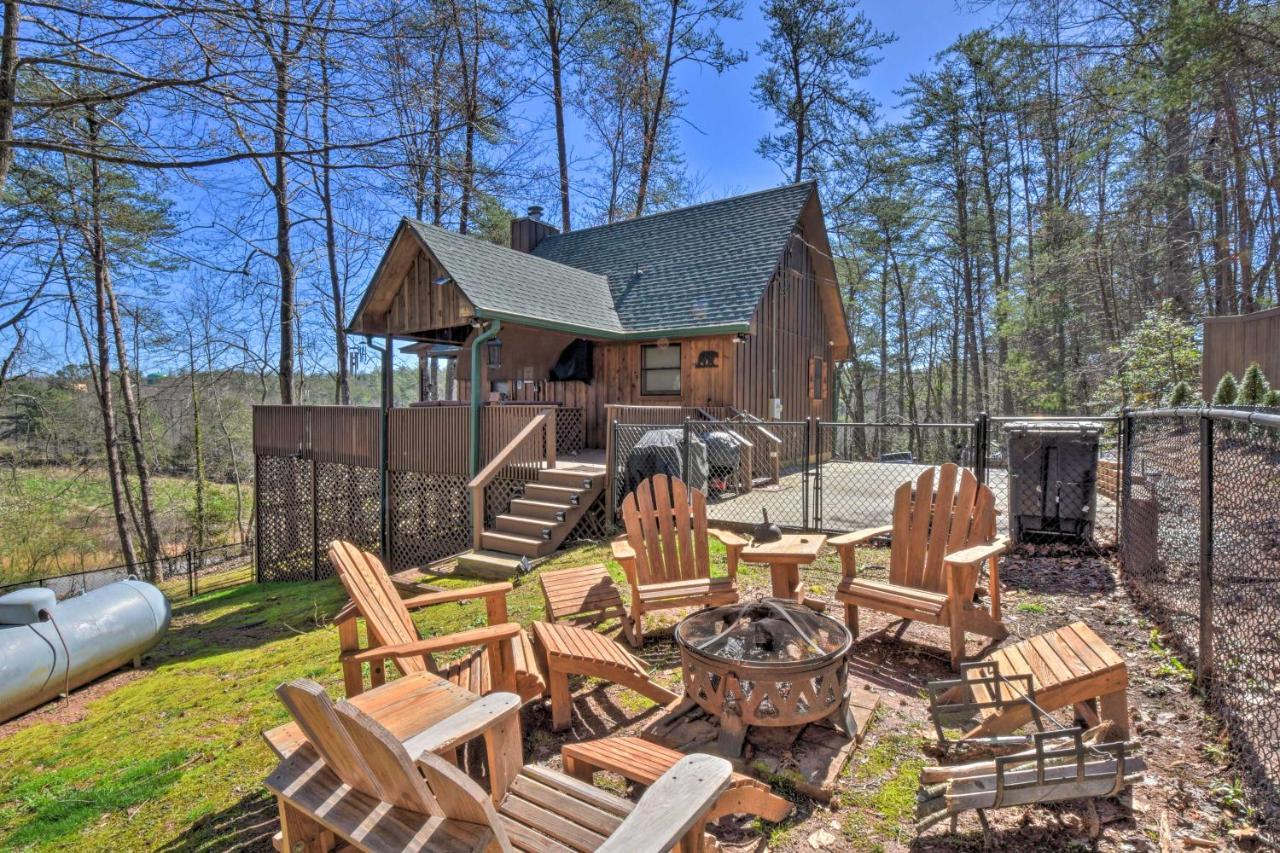Helen Cabin With Deck And Hot Tub Less Than Half Mi To Main St Экстерьер фото
